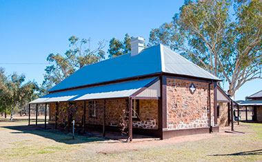 Alice Springs Telegraph Station in Northern Territory, Australia